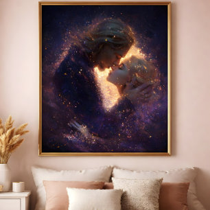 Póster Donde Nuestras Luces Encontran las Estrellas