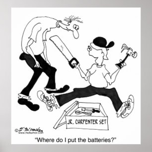 Póster ¿Dónde Pongo Las Baterías?