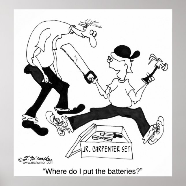 Póster ¿Dónde Pongo Las Baterías? (Frente)