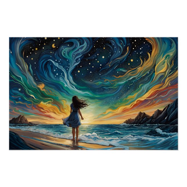 Póster Dónde se dirigen los sueños (Anverso)