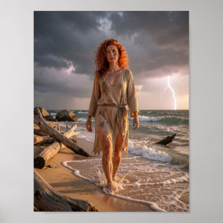 Póster donde se encuentran la tormenta y la fuerza
