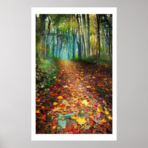 Póster Donde se juntan las hojas, poster