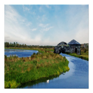Póster Donde termina el río
