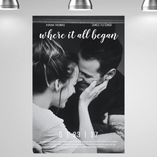 Póster Donde todo comenzó la película de historias de amo