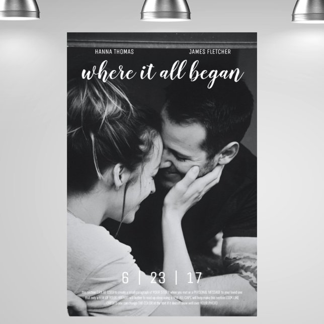 Póster Donde todo comenzó la película de historias de amo (Subido por el creador)