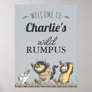 Póster Donde viven los monstruos - Bienvenida de cumpleañ
