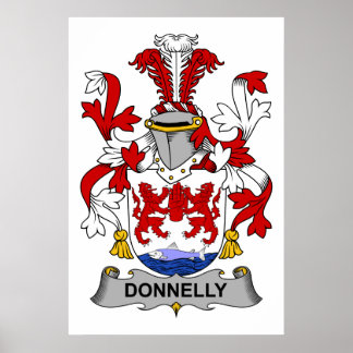 Póster Donnelly Family Crest