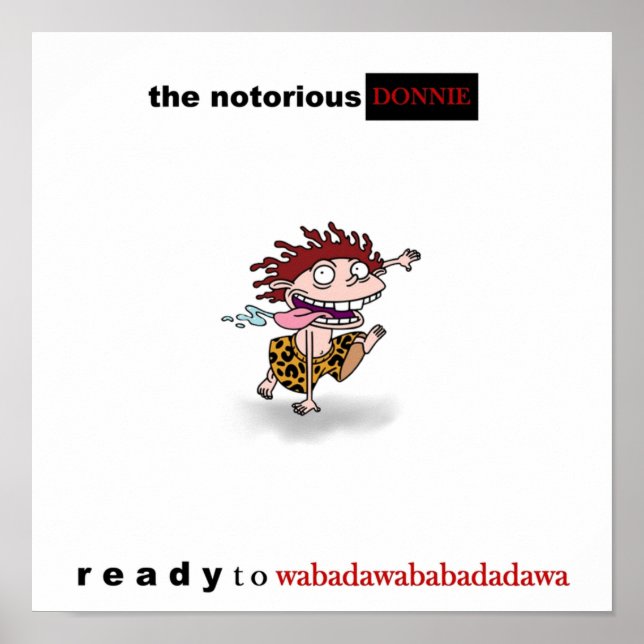 Póster Donnie Thornberry (Frente)