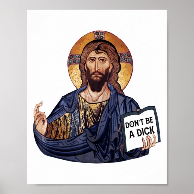 Póster Dont Be A Jesus Book  (Frente)
