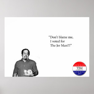 Póster Don't Blame Me
