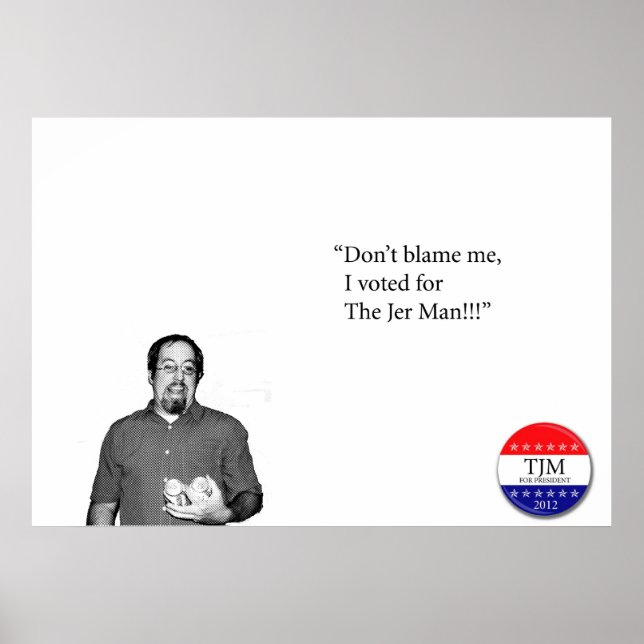 Póster Don't Blame Me (Frente)