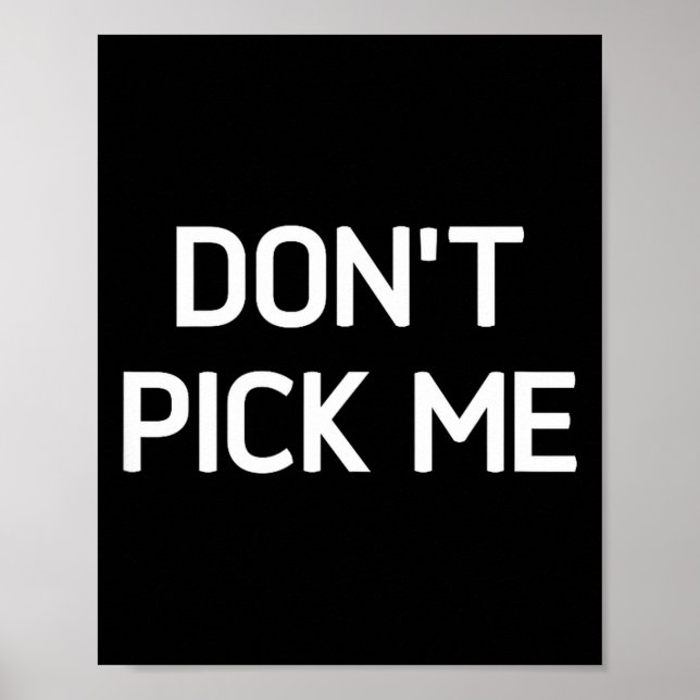 Póster Don't Ck Me, Funny, Jokes, Sarcastic  (Frente)