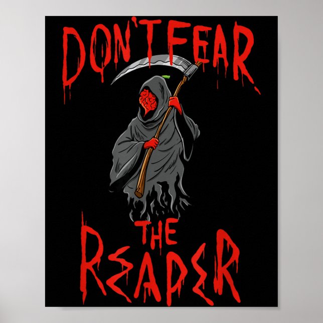 Póster Dont Fear The Carolina Reaper Design  (Frente)