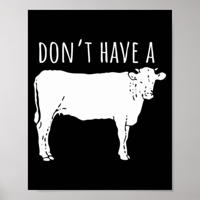 Póster Dont Have A Cow  (Frente)