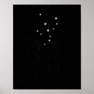 Póster Don't Hide Your Magic Motivational Quote Sitive Vi