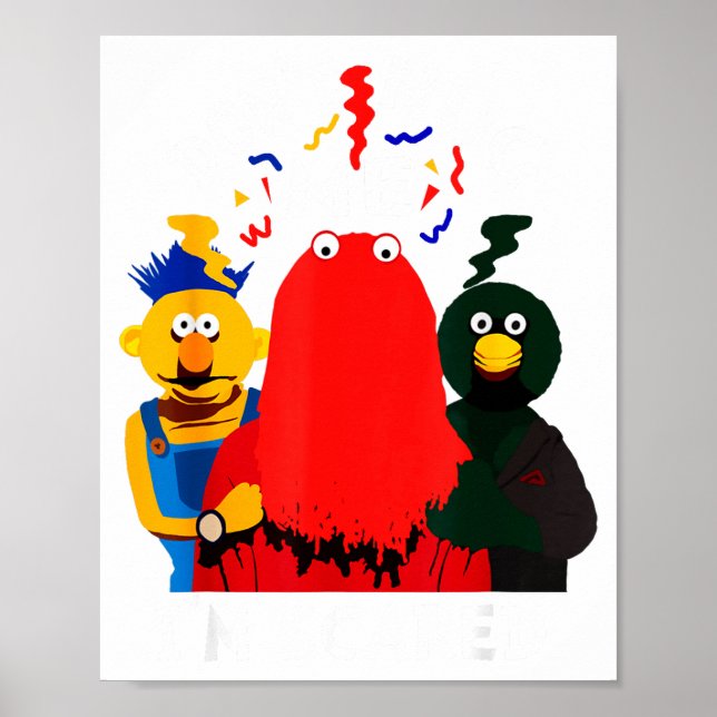 Póster Don't Hug Me I'm Eds Funny Saying Sarcasm  (Frente)