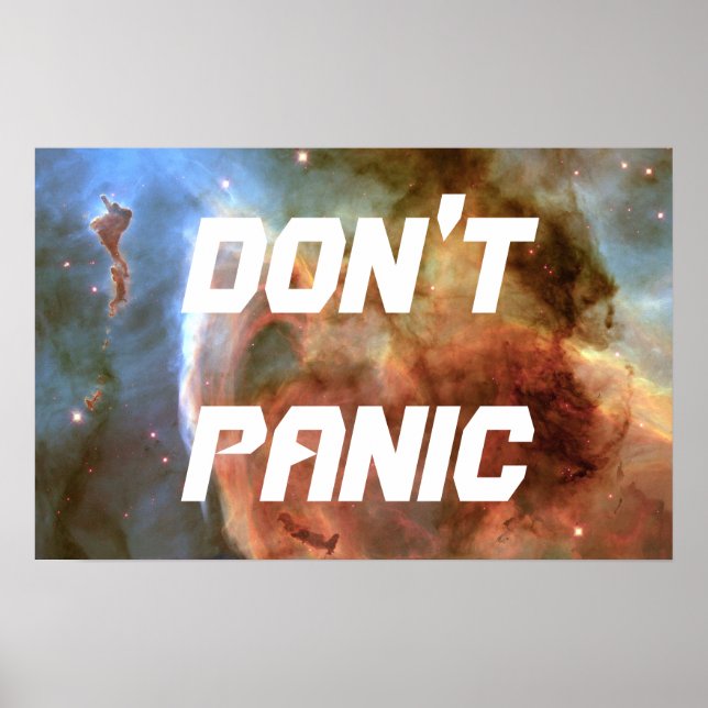 PÓSTER DON'T PANIC (Frente)