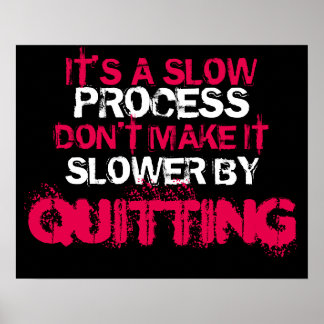 Póster Don't Quit Motivational Poster