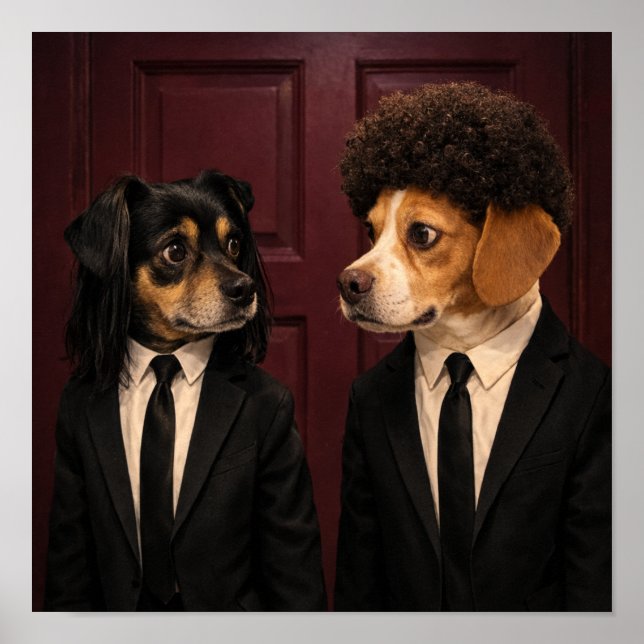 Póster "Don't Say 'What' Again!" (Frente)