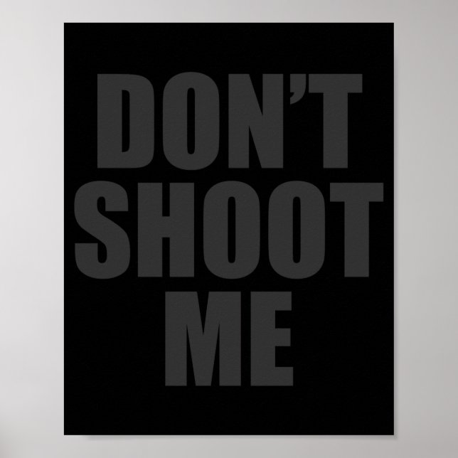 Póster Dont Shoot Me Festival Apparel  (Frente)