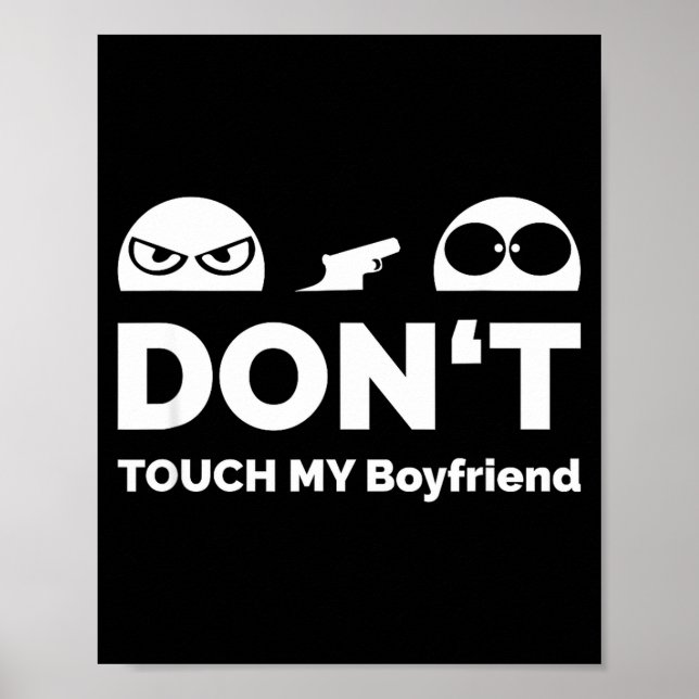 Póster Don't Touch My Boyfriend Partnership  (Frente)