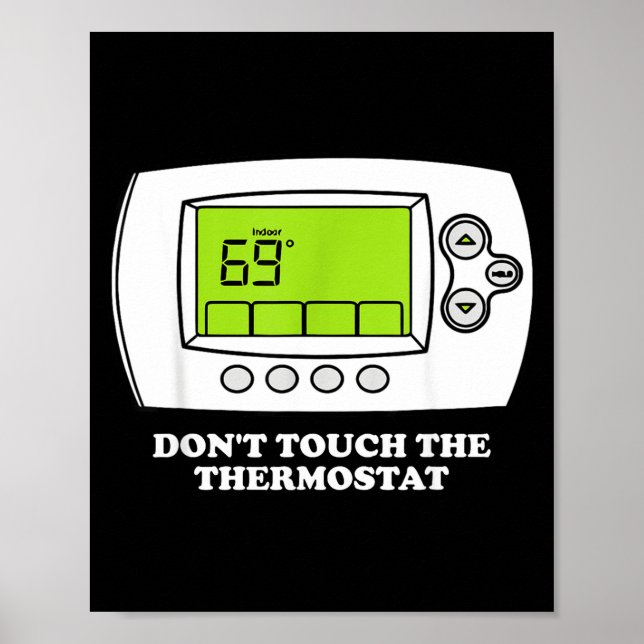 Póster Don't Touch The Tat Apparel  (Frente)