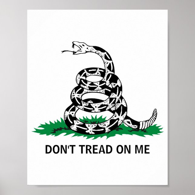 Póster Dont Tread On Me  (Frente)
