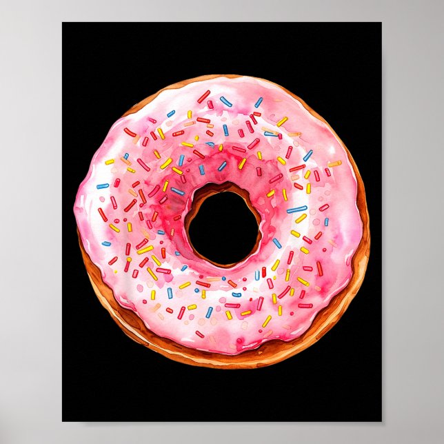 Póster Donut Adult Kids Men Women Doughnut Costume  (Frente)