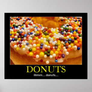 Póster Donuts