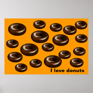 Póster Donuts for dad