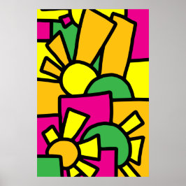 Póster Doodle festivo Art. 42