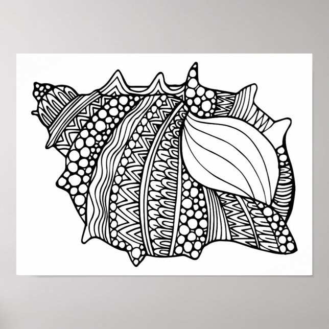 Póster Doodle inspirado 2 (Frente)