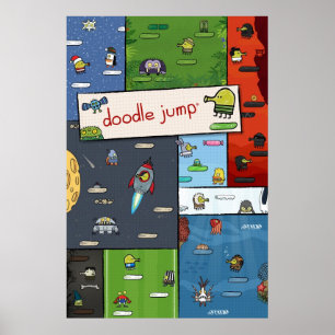 Póster Doodle Jump poster