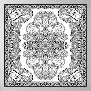 Póster Doodle único 2