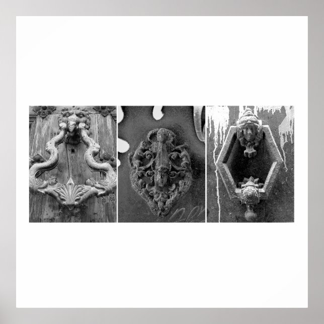 Póster Door Knockers, Barcelona (Frente)