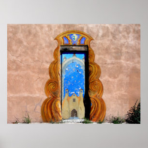 Póster Doorway to Santa Fe Poster