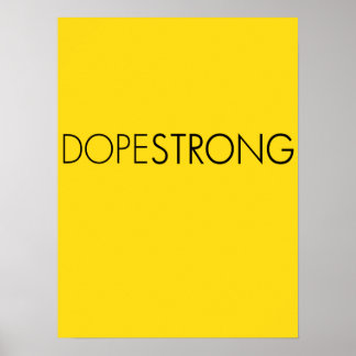 PÓSTER DOPESTRONG LANCE ARMSTRONG PARODY