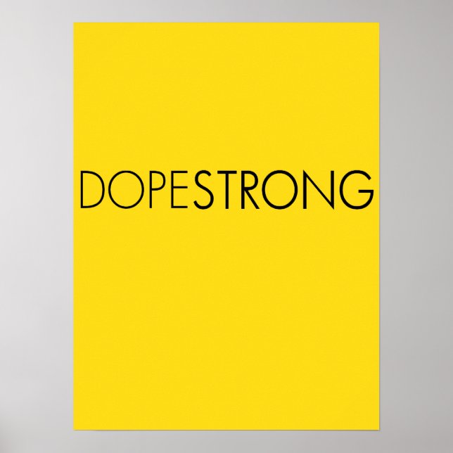 PÓSTER DOPESTRONG LANCE ARMSTRONG PARODY (Frente)