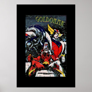 Póster dorado