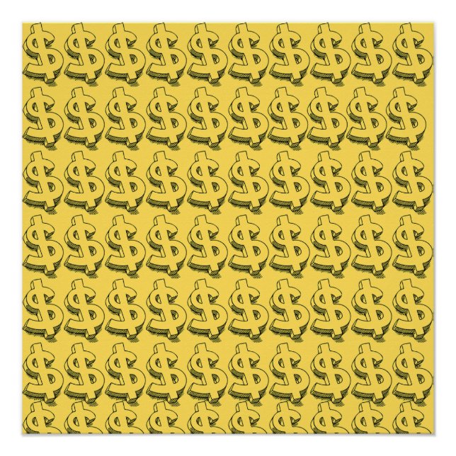 Póster dorado (Anverso)