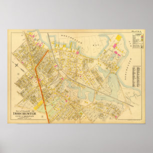 Póster Dorchester, Massachusetts 3