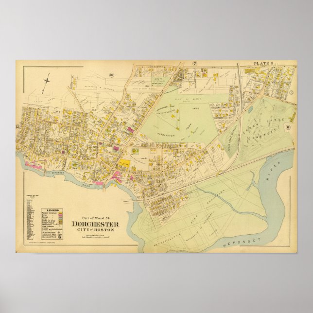 Póster Dorchester, Massachusetts 3 (Frente)