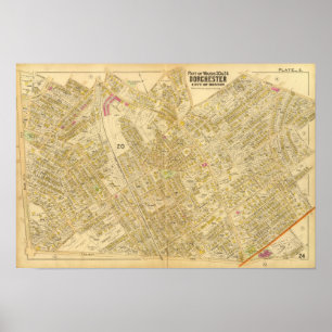Póster Dorchester, Massachusetts 4