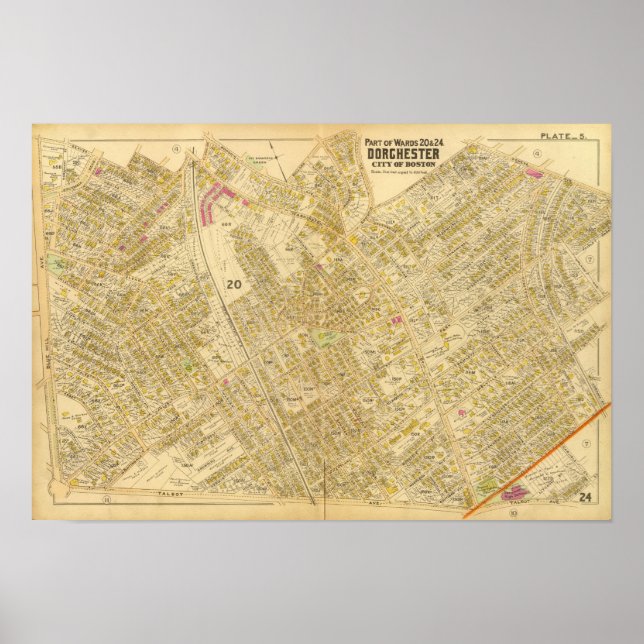 Póster Dorchester, Massachusetts 4 (Frente)