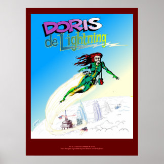 Póster Doris de Lightning poster