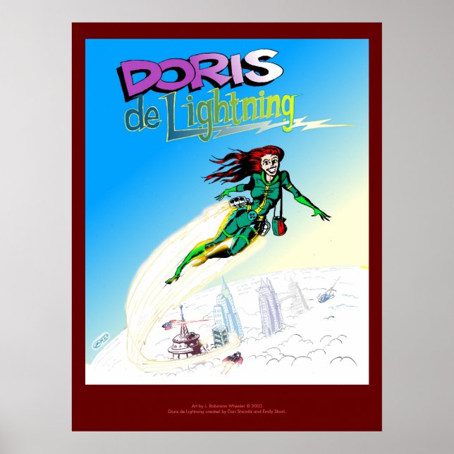 Póster Doris de Lightning poster (Frente)