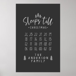 Póster Dormía hasta que los Navidades fuesen una granja m