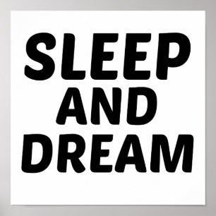 PÓSTER DORMIR Y SUEÑAR