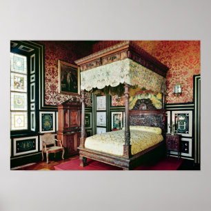 Póster Dormitorio de Enrique II y Diana de Poitiers