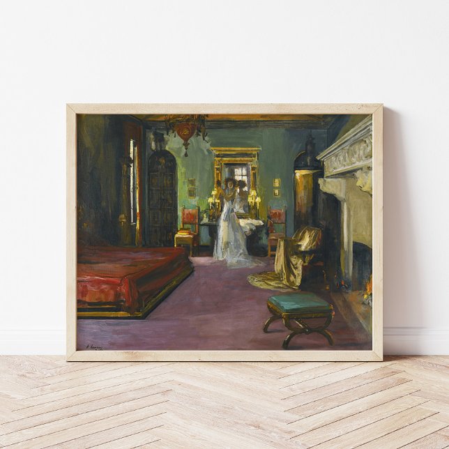 Póster Dormitorio de la Sra. Rosen | Sir John Lavery (Subido por el creador)